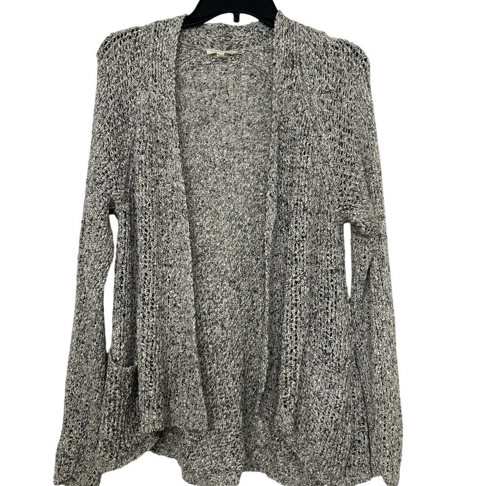 Eileen Fisher Charcoal Knit Cardigan